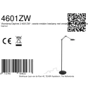 floor lamp DAPHNE 2 1 flame IP20, black dimmable