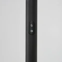Steinhauer floor lamp DAPHNE 2 1 flame IP20, black dimmable