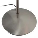 Steinhauer floor lamp DAPHNE 2 2 flames IP20, steel dimmable