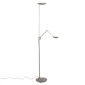 Steinhauer floor lamp DAPHNE 2 2 flames IP20, steel dimmable