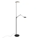 floor lamp DAPHNE 2 2 flames IP20, black dimmable