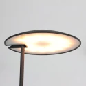 Steinhauer floor lamp DAPHNE 2 2 flames IP20, black dimmable