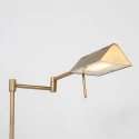 Mexlite floor lamp GLOWGO 1 flame IP20, bronze dimmable