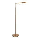 Mexlite floor lamp GLOWGO 1 flame IP20, bronze dimmable