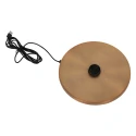 Mexlite floor lamp GLOWGO 1 flame IP20, bronze dimmable