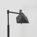 Mexlite floor lamp GLOWGO 1 flame IP20, black dimmable
