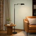 Mexlite floor lamp GLOWGO 1 flame IP20, black dimmable