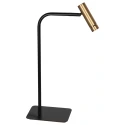 Bordlampe LUMO 1-flamme IP20, sort dæmpbar