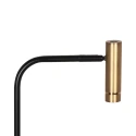 Mexlite Bordlampe LUMO 1-flamme IP20, sort dæmpbar
