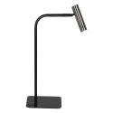 Bordlampe LUMO 1-flamme IP20, sort dæmpbar