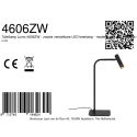 Bordlampe LUMO 1-flamme IP20, sort dæmpbar