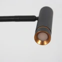 Mexlite Bordlampe LUMO 1-flamme IP20, sort dæmpbar