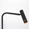 Mexlite Bordlampe LUMO 1-flamme IP20, sort dæmpbar