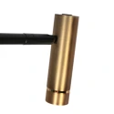 Mexlite Standerlampe LUMO 1-flamme IP20, bronze dæmpbar