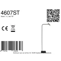 Mexlite Standerlampe LUMO 1-flamme IP20, stål dæmpbar