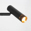 Mexlite Standerlampe LUMO 1-flamme IP20, sort dæmpbar