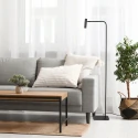 Mexlite Standerlampe LUMO 1-flamme IP20, sort dæmpbar