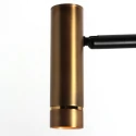 Mexlite Standerlampe LUMO 2-flammer IP20, sort dæmpbar