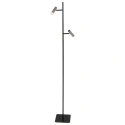 Standerlampe LUMO 2-flammer IP20, sort dæmpbar