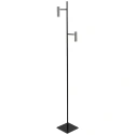 Mexlite Standerlampe LUMO 2-flammer IP20, sort dæmpbar