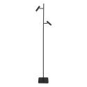 Mexlite Standerlampe LUMO 2-flammer IP20, sort dæmpbar