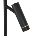 Mexlite Standerlampe LUMO 2-flammer IP20, sort dæmpbar