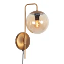Steinhauer Væglampe BOLLIQUE E14 IP20, dæmpbar