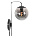 Steinhauer Væglampe BOLLIQUE E14 IP20, dæmpbar
