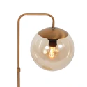Steinhauer table lamp BOLLIQUE 1 flame E14 IP20, bronze dimmable