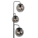 Steinhauer Standerlampe BOLLIQUE 3-flammer E14 IP20, sort dæmpbar