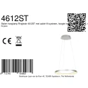 pendant luminaire RINGLEDE 1 flame IP20, steel dimmable