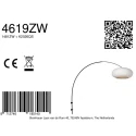 Steinhauer wall luminaire SPARKLED LIGHT E27 IP20, dimmable