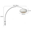 Steinhauer wall luminaire SPARKLED LIGHT E27 IP20, dimmable