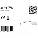 Steinhauer wall luminaire ELEGANT CLASSY E27 IP20, dimmable
