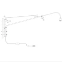 Steinhauer wall luminaire ELEGANT CLASSY E27 IP20, dimmable