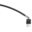 Mexlite Buelampe SOLVA 1-flamme E27 IP20, sort dæmpbar