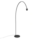 anne light & home Buelampe CURVE 1-flamme E27 IP20, sort dæmpbar