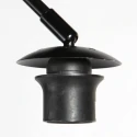 anne light & home Buelampe CURVE 1-flamme E27 IP20, sort dæmpbar