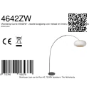 anne light & home Buelampe CURVE 1-flamme E27 IP20, sort dæmpbar