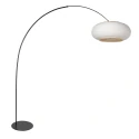 anne light & home Buelampe CURVE 1-flamme E27 IP20, sort dæmpbar