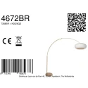 Steinhauer Standerlampe SPARKLED LIGHT E27 IP20, dæmpbar