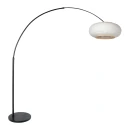 Steinhauer Buelampe SILVA ALBA 1-flamme E27 IP20, sort dæmpbar