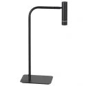 Steinhauer table lamp VOLARI 1 flame IP20, black dimmable