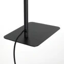 Steinhauer table lamp VOLARI 1 flame IP20, black dimmable