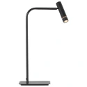 Steinhauer table lamp VOLARI 1 flame IP20, black dimmable
