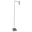 Steinhauer floor lamp VOLARI 1 flame IP20, steel dimmable