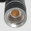 Steinhauer floor lamp VOLARI 2 flames IP20, black dimmable