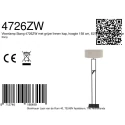 Steinhauer Standerlampe STANG 2-flammer E27 IP20, sort 