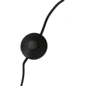 Steinhauer Standerlampe STANG 2-flammer E27 IP20, sort 