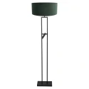 Steinhauer Standerlampe STANG 2-flammer E27 IP20, sort 